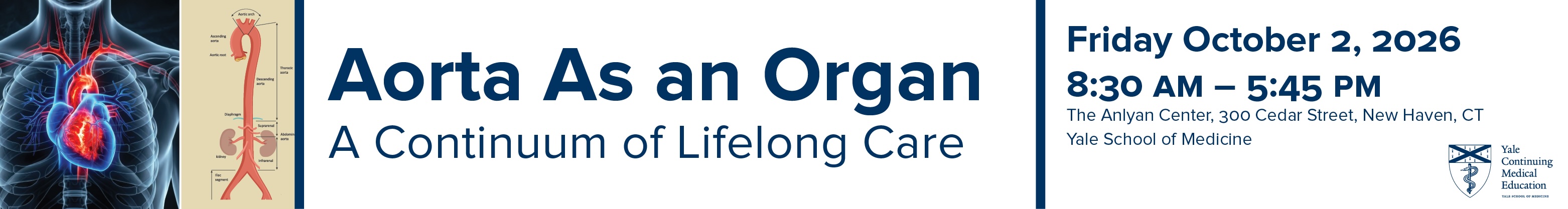 Aorta As An Organ:  A Continuum of Lifelong Care Banner